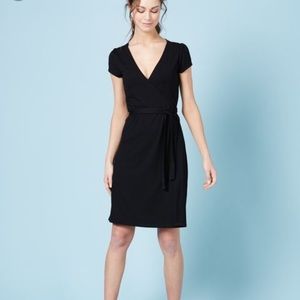 black jersey summer dress
